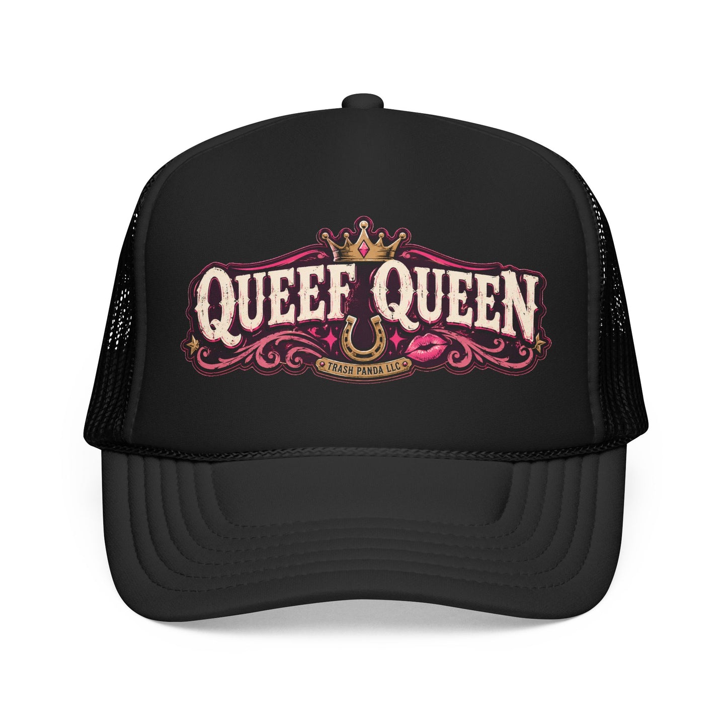 Q Queen Foam Trucker Hat (Printed)