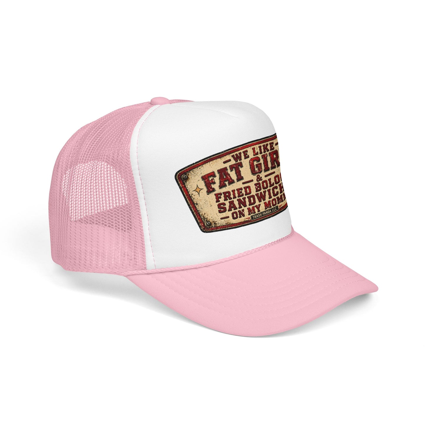 On My Momma Foam Trucker Hat (Printed)