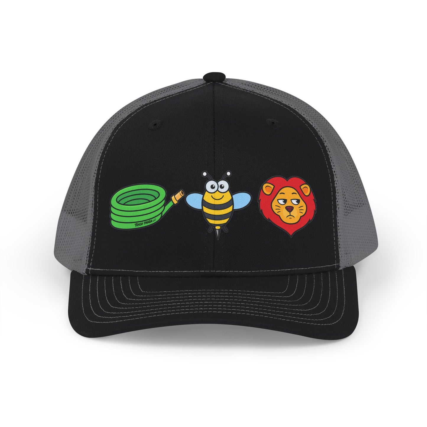 Hose Bee Lion Richardson 112 Snapback Trucker Cap (Printed)