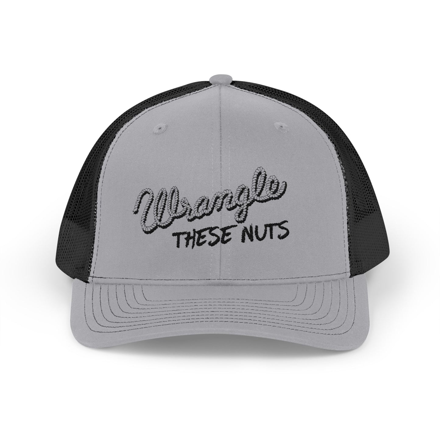 Wrangle These Nuts (Rope) Richardson 112 Snapback Trucker Cap