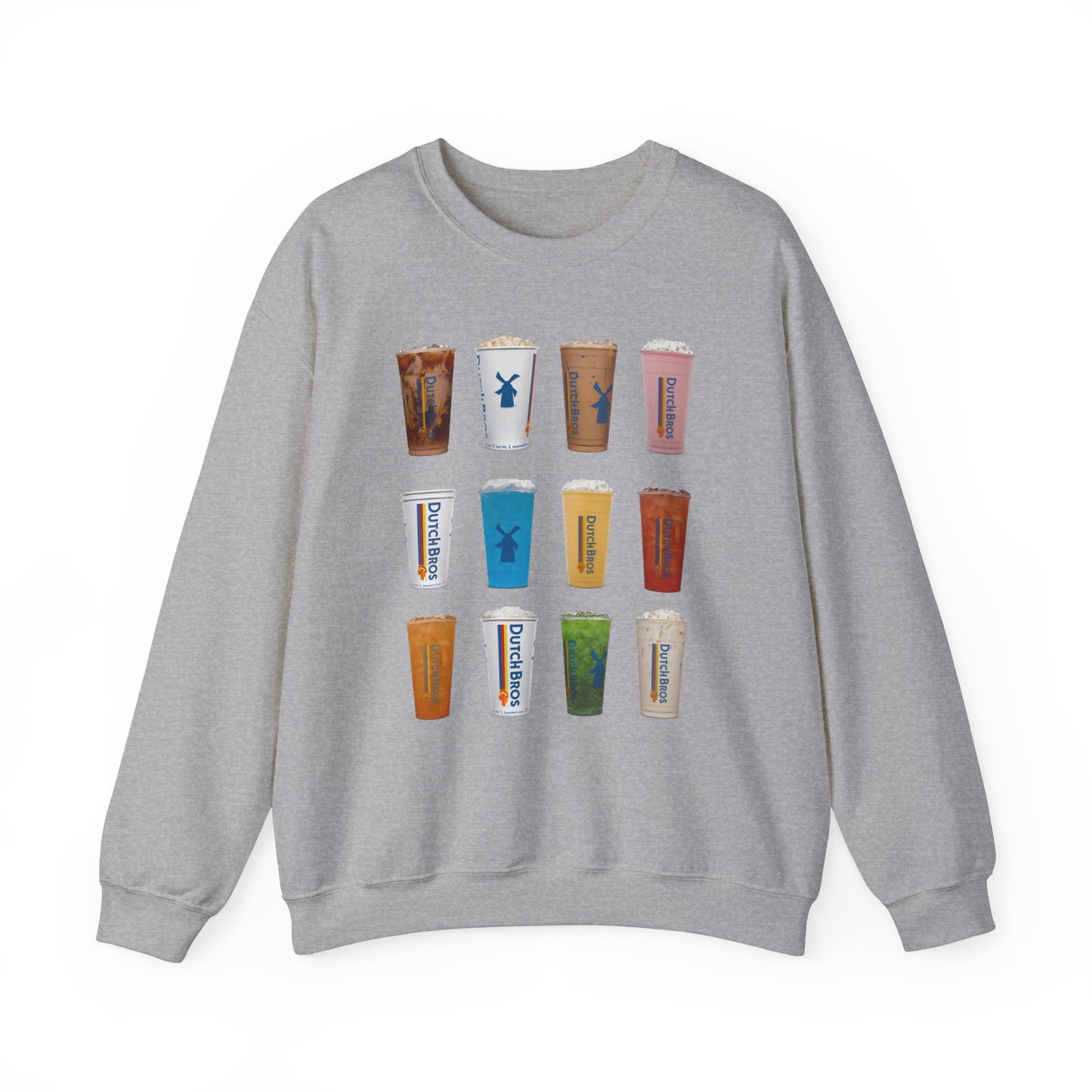 Dutch Bros Sweatshirt Unisex Heavy Blend™ Crewneck Sweatshirt