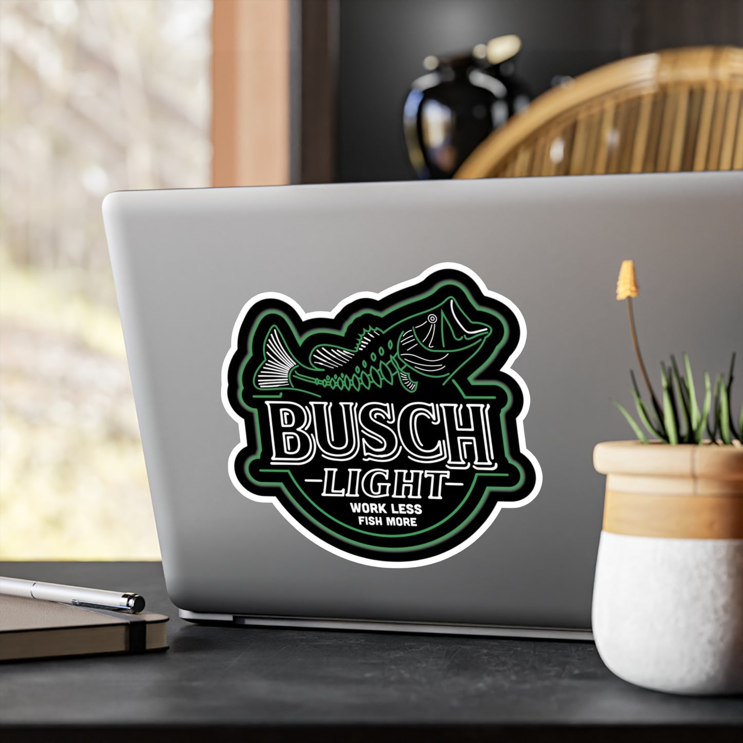 Fish More Kiss-Cut Vinyl Decals