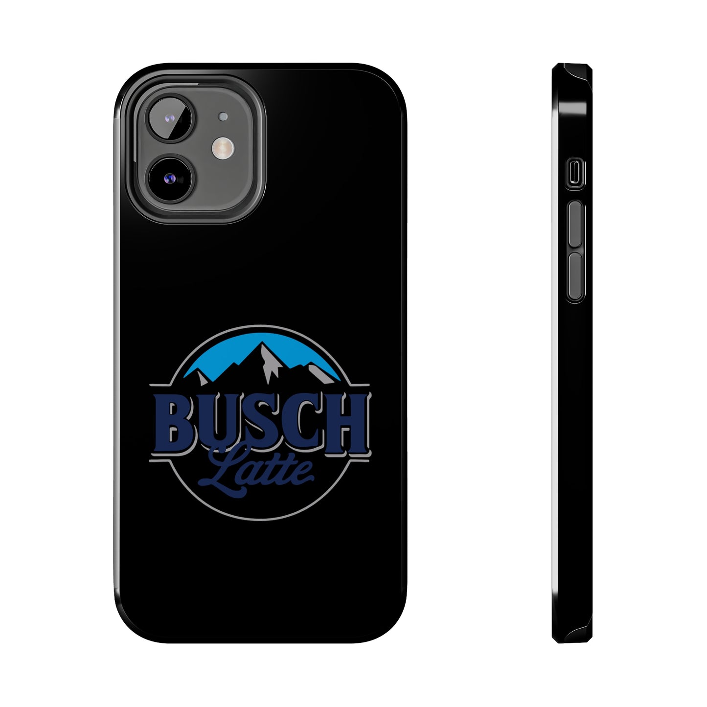 Busch Latte Blk Tough iPhone Cases