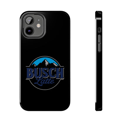 Busch Latte Blk Tough iPhone Cases