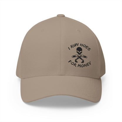 I Run Hoes Embroidered FlexFit Hat