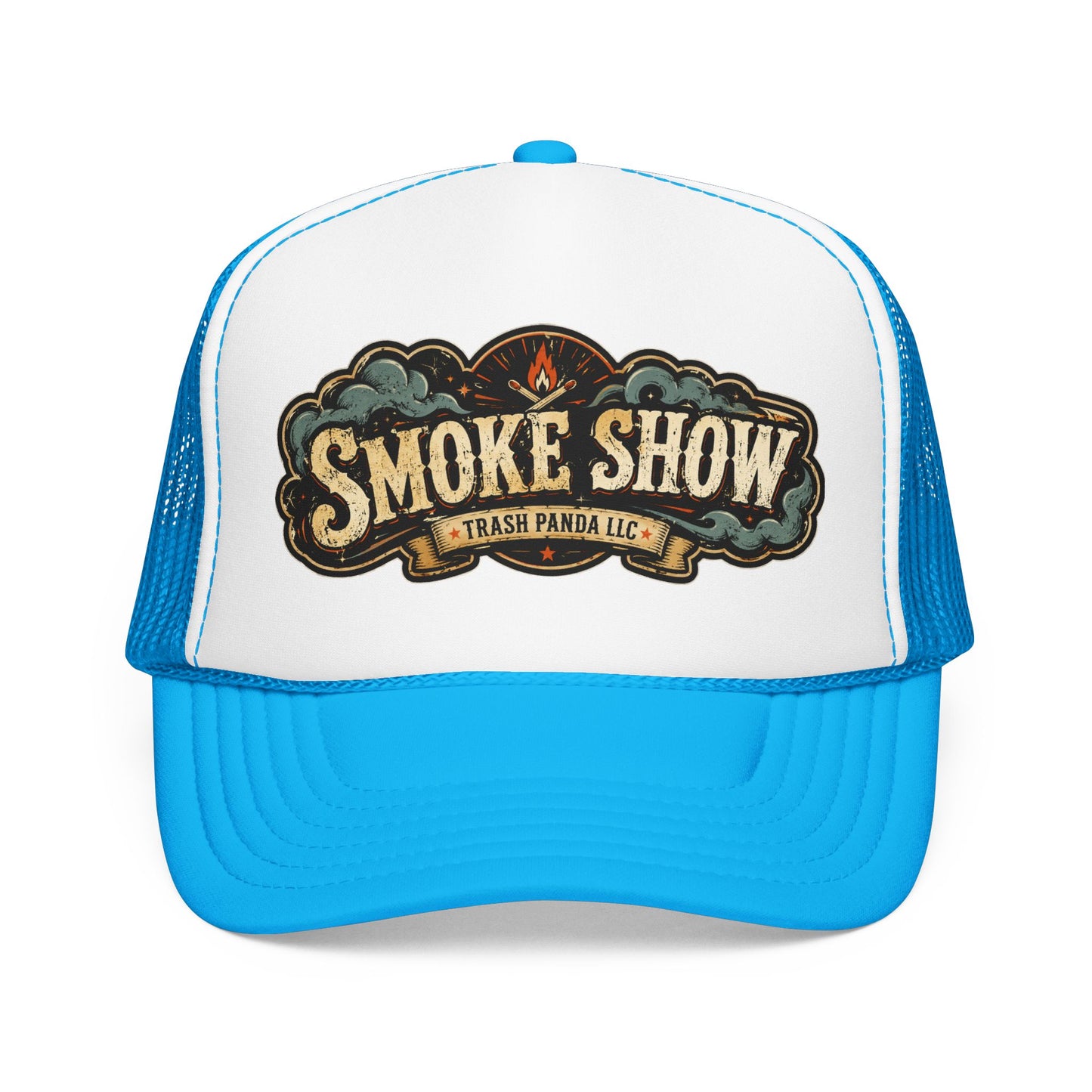 Smoke Show Foam Trucker Hat (Printed)