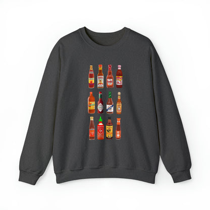 Hot Sauce Sweatshirt Unisex Heavy Blend™ Crewneck Sweatshirt