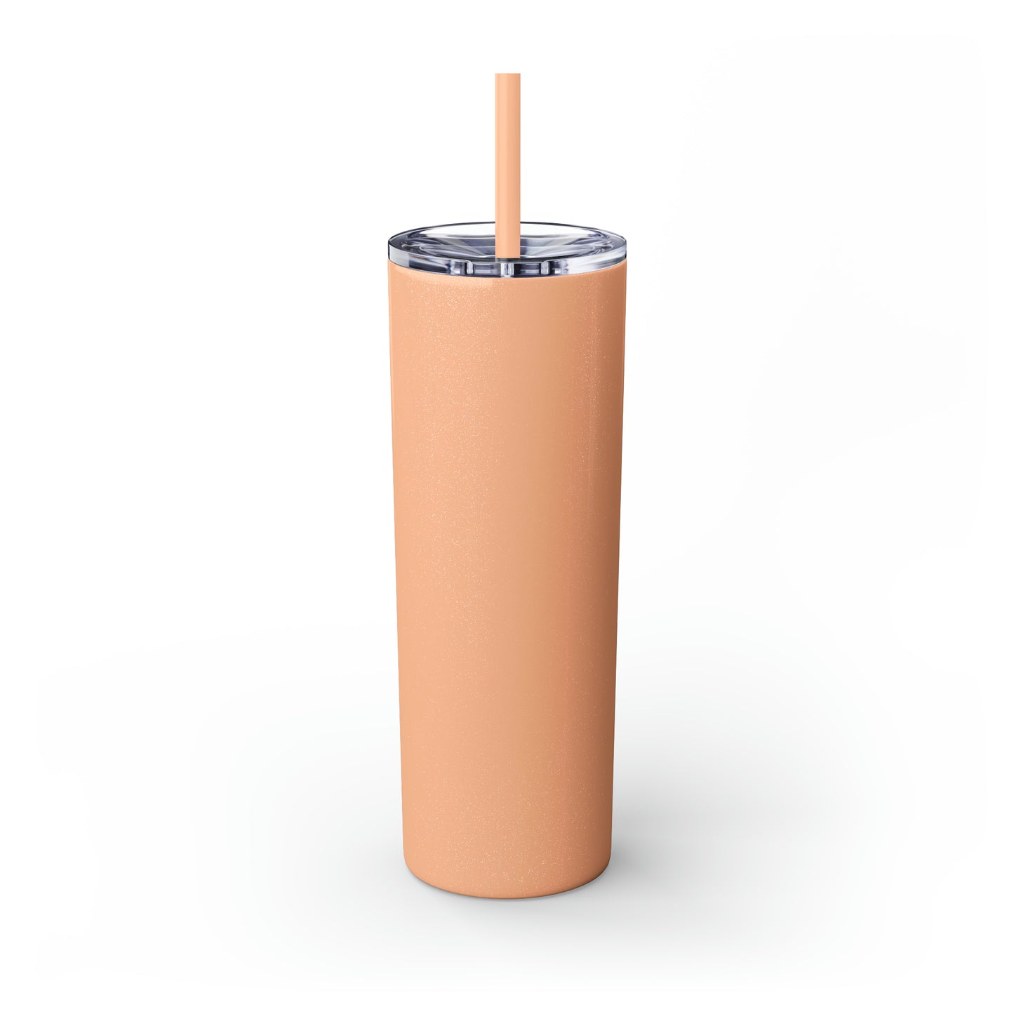 Autumn Mom Skinny Tumbler with Straw, 20oz