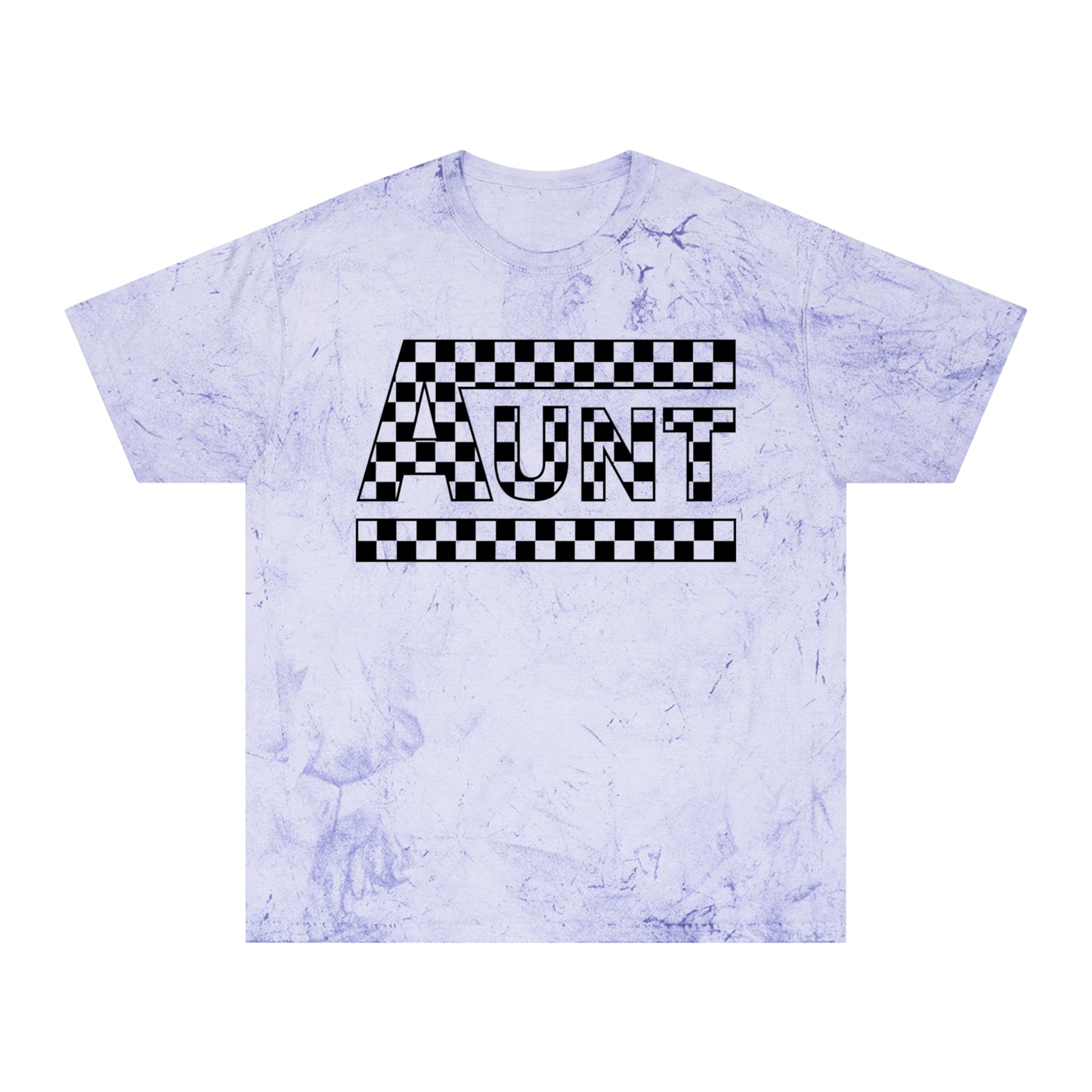 Checkered Aunt Comfort Colors Unisex Color Blast T-Shirt