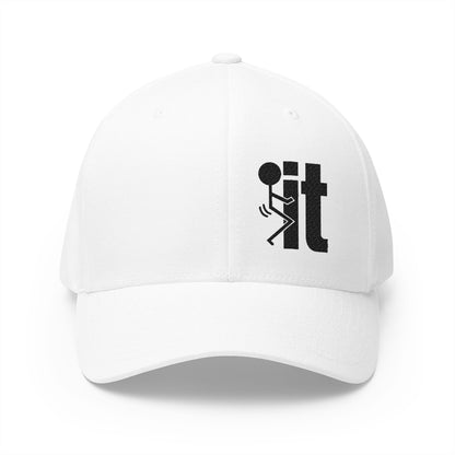 F It Embroidered FlexFit Hat