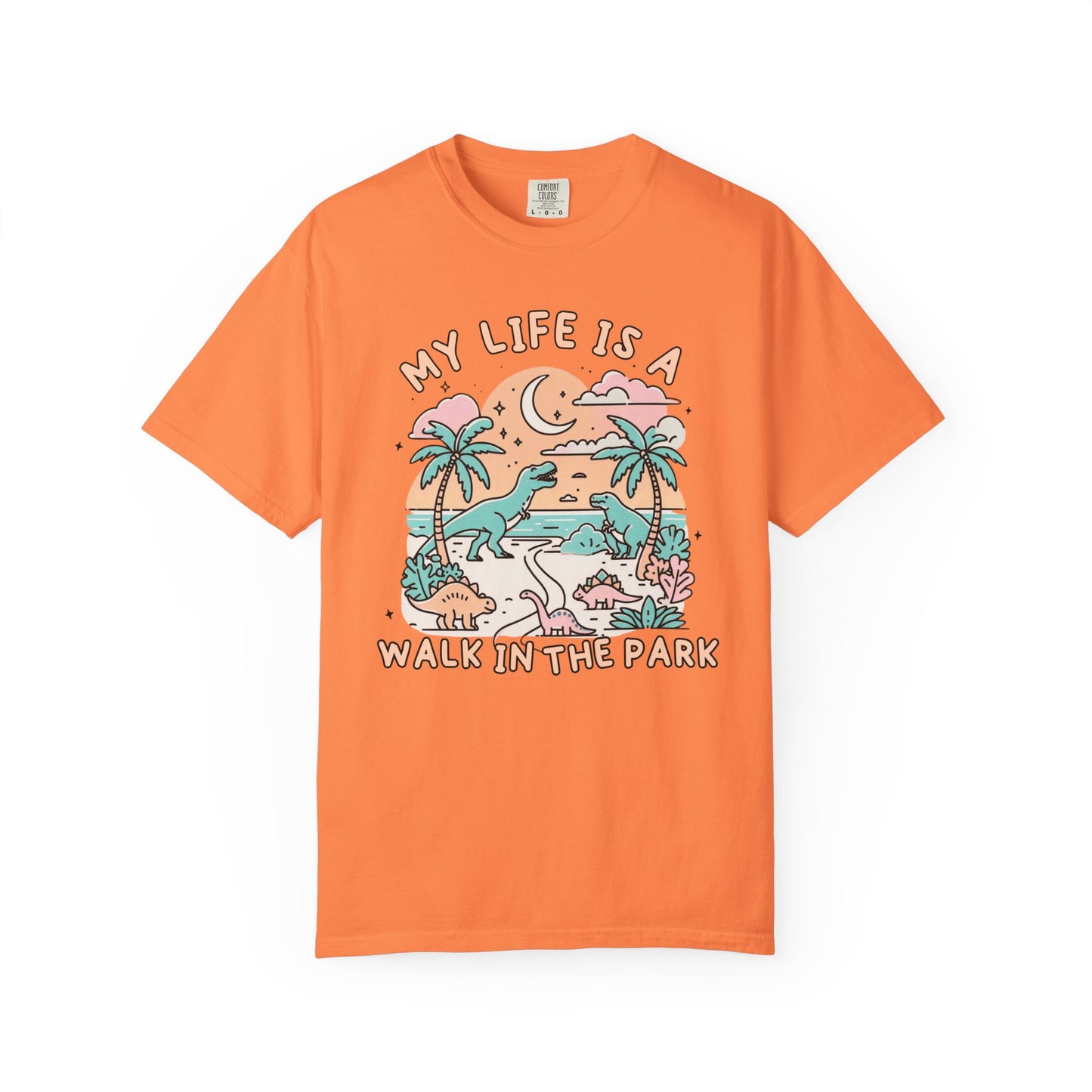 Walk In The Park Dino Comfort Colors T-shirt