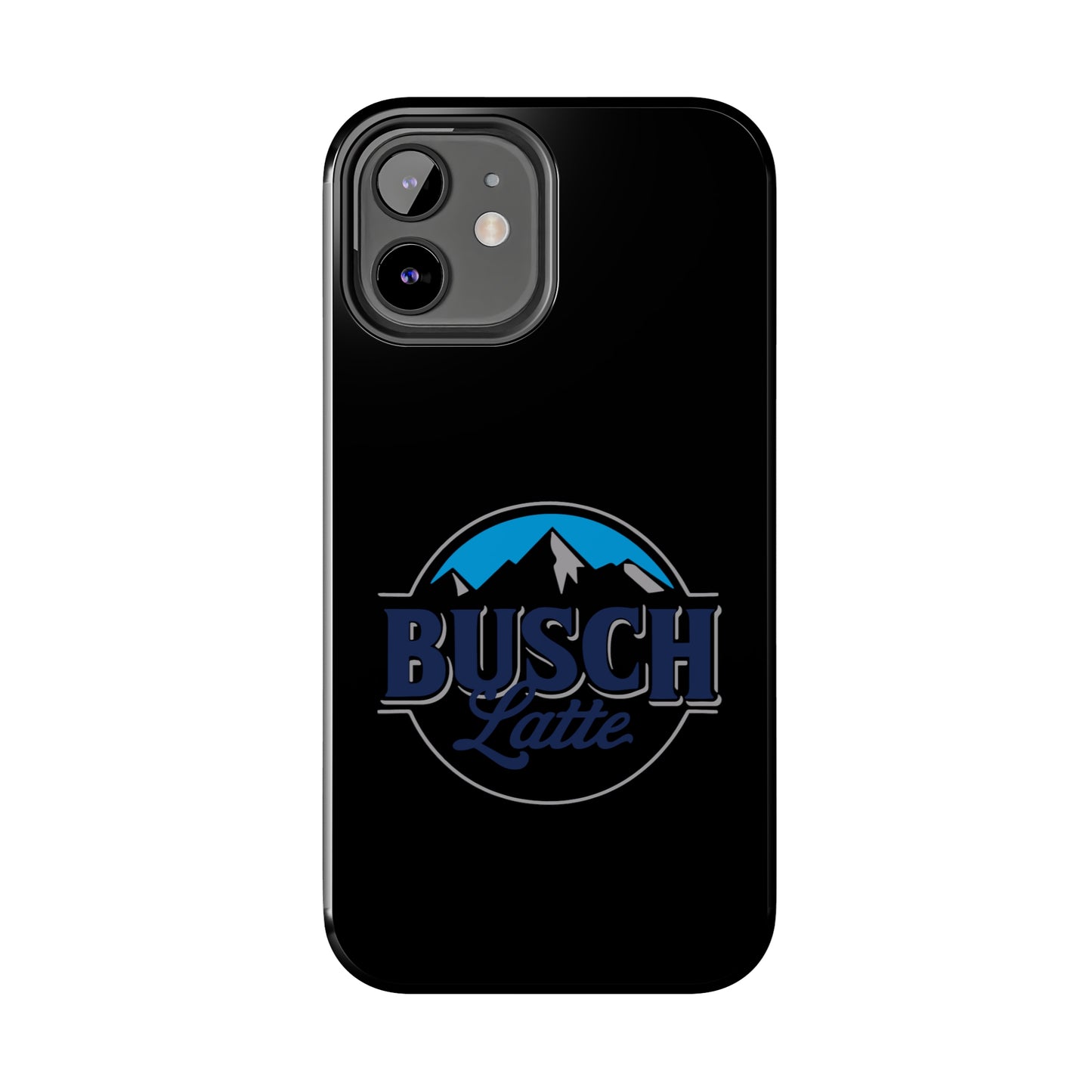 Busch Latte Blk Tough iPhone Cases