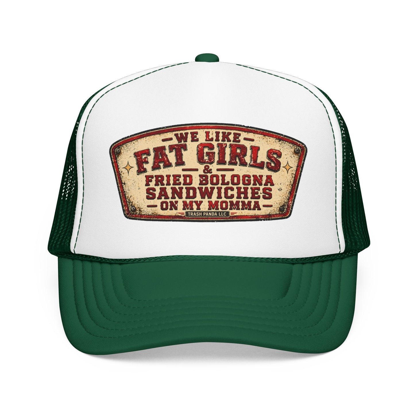 On My Momma Foam Trucker Hat (Printed)