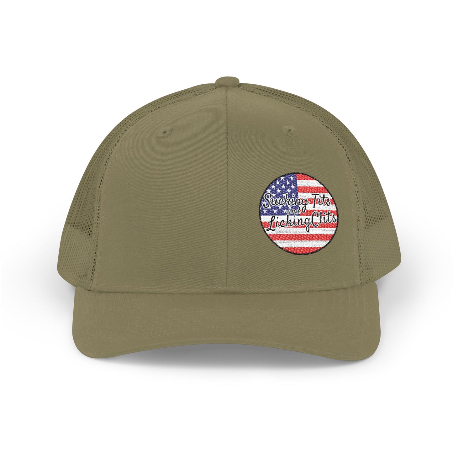 Sucking Ts and Licking Cs (4th of July) Richardson 112 Snapback Trucker Cap