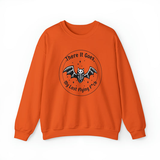 Last Flying F*ck Bat Sweatshirt Unisex Heavy Blend™ Crewneck Sweatshirt