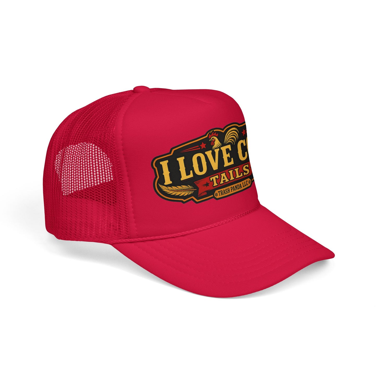 I Love Cocktails Foam Trucker Hat (Printed)