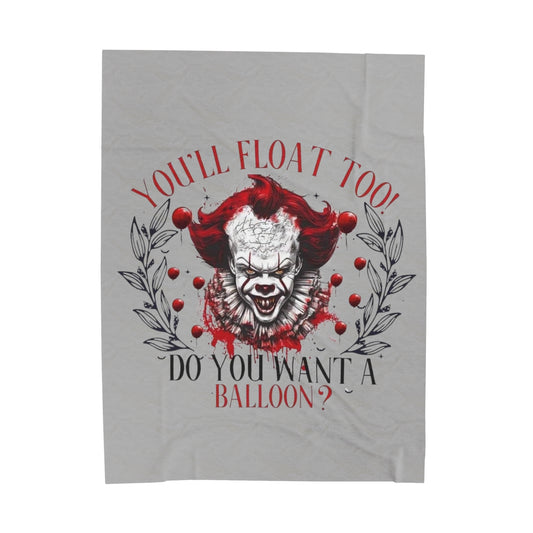 PENNYWISE 2 Velveteen Plush Blanket