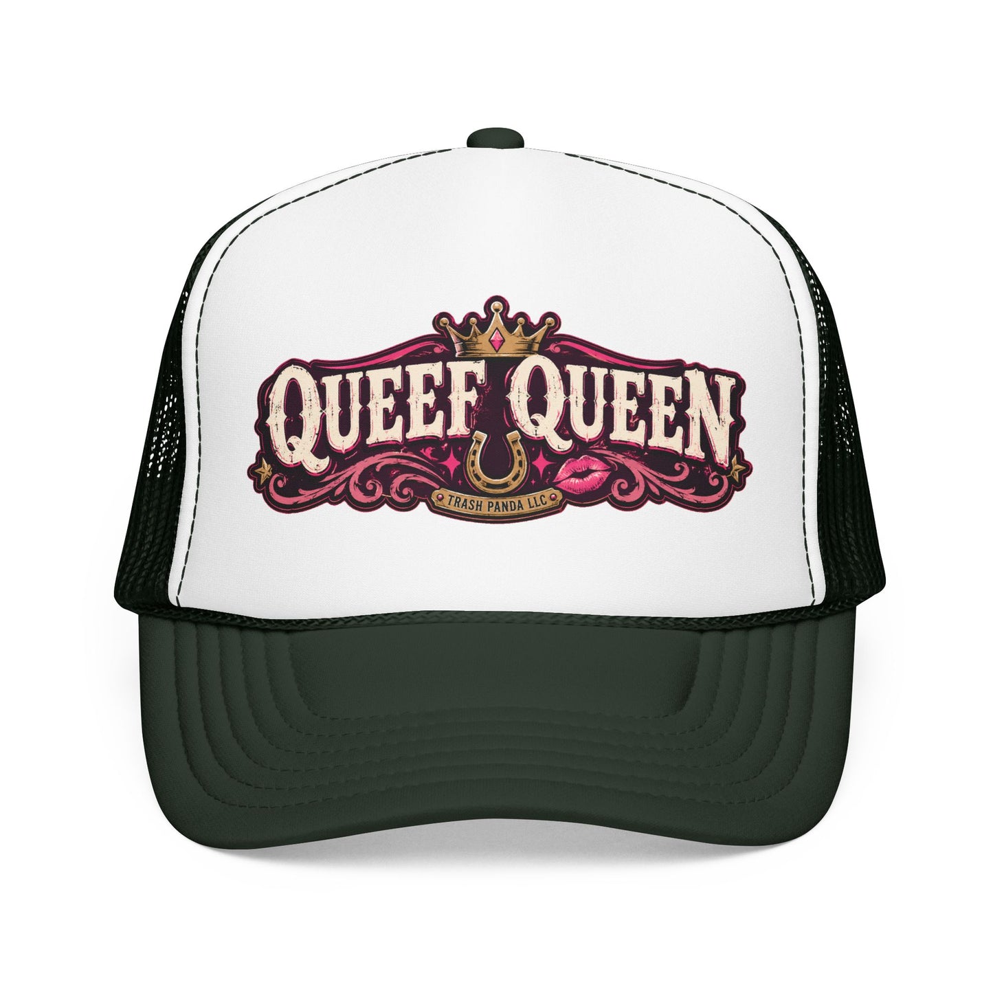 Q Queen Foam Trucker Hat (Printed)