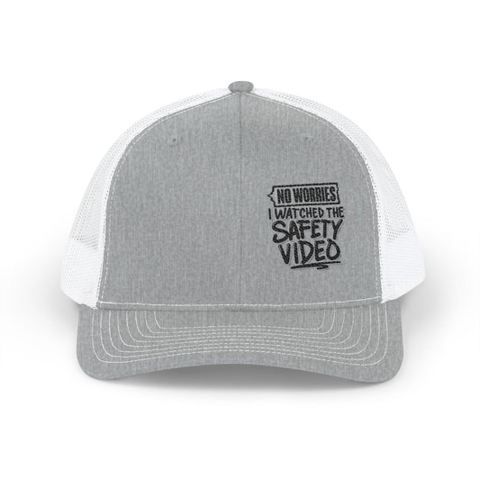Safety Video Richardson 112 Snapback Trucker Cap