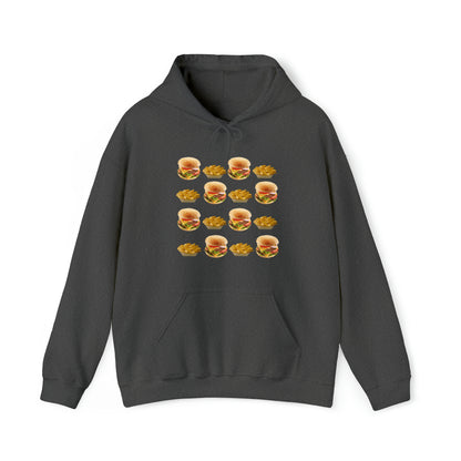 Burger & Fries Unisex Heavy Blend™ Hooded Sweatshirt