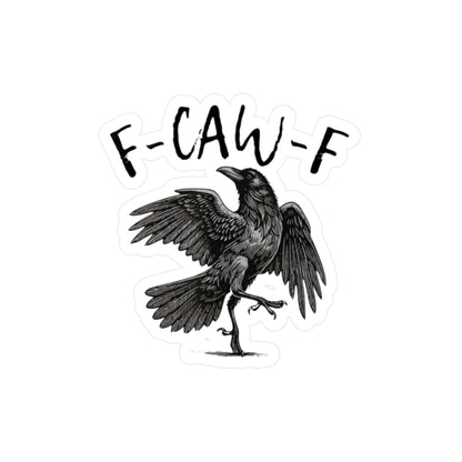 F-CAW-F Vinyl Window Decal