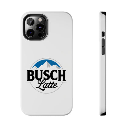 Busch Latte White Tough iPhone Cases