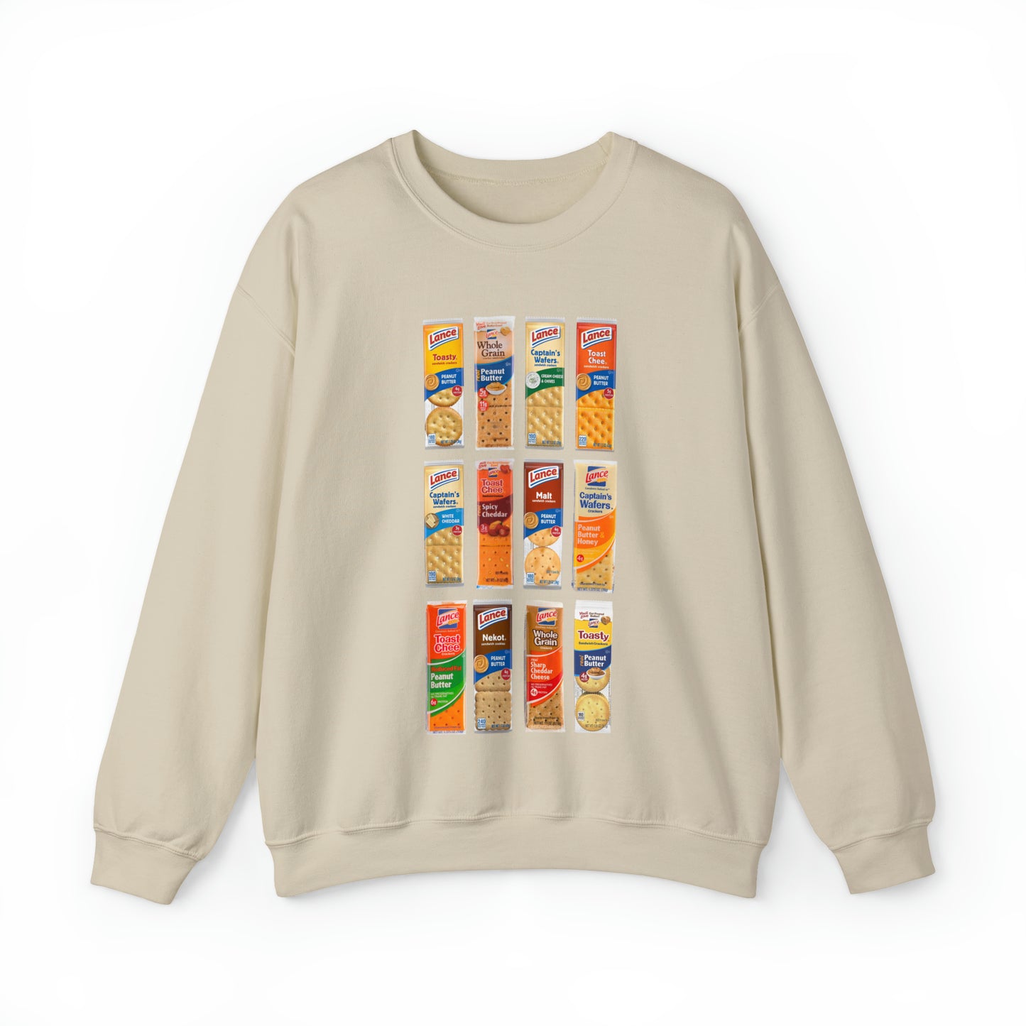 Snack Crackers Sweatshirt Unisex Heavy Blend™ Crewneck Sweatshirt