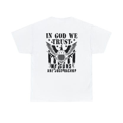 In GOD We Trust 2.0 Unisex Heavy Cotton Tee