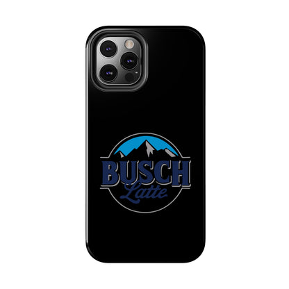 Busch Latte Blk Tough iPhone Cases