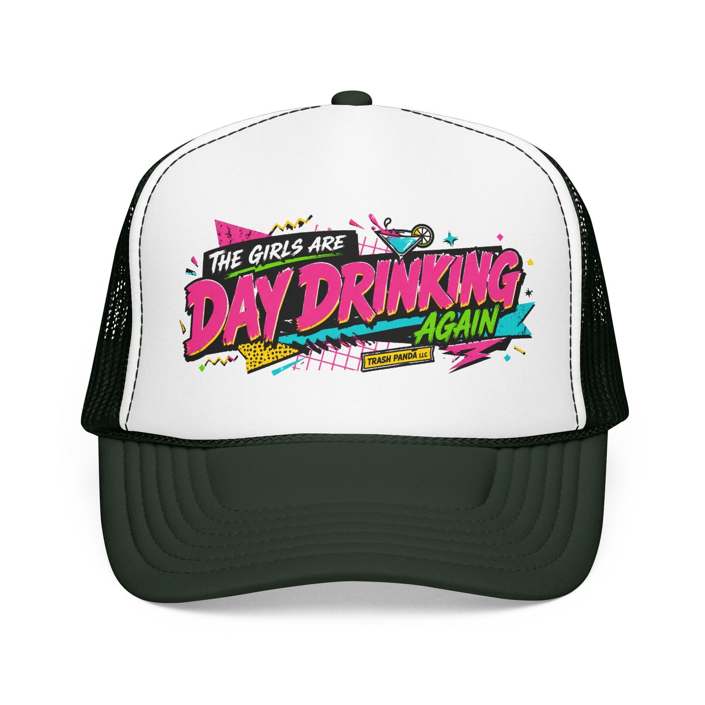 Day Drinking Foam Trucker Hat (Printed)