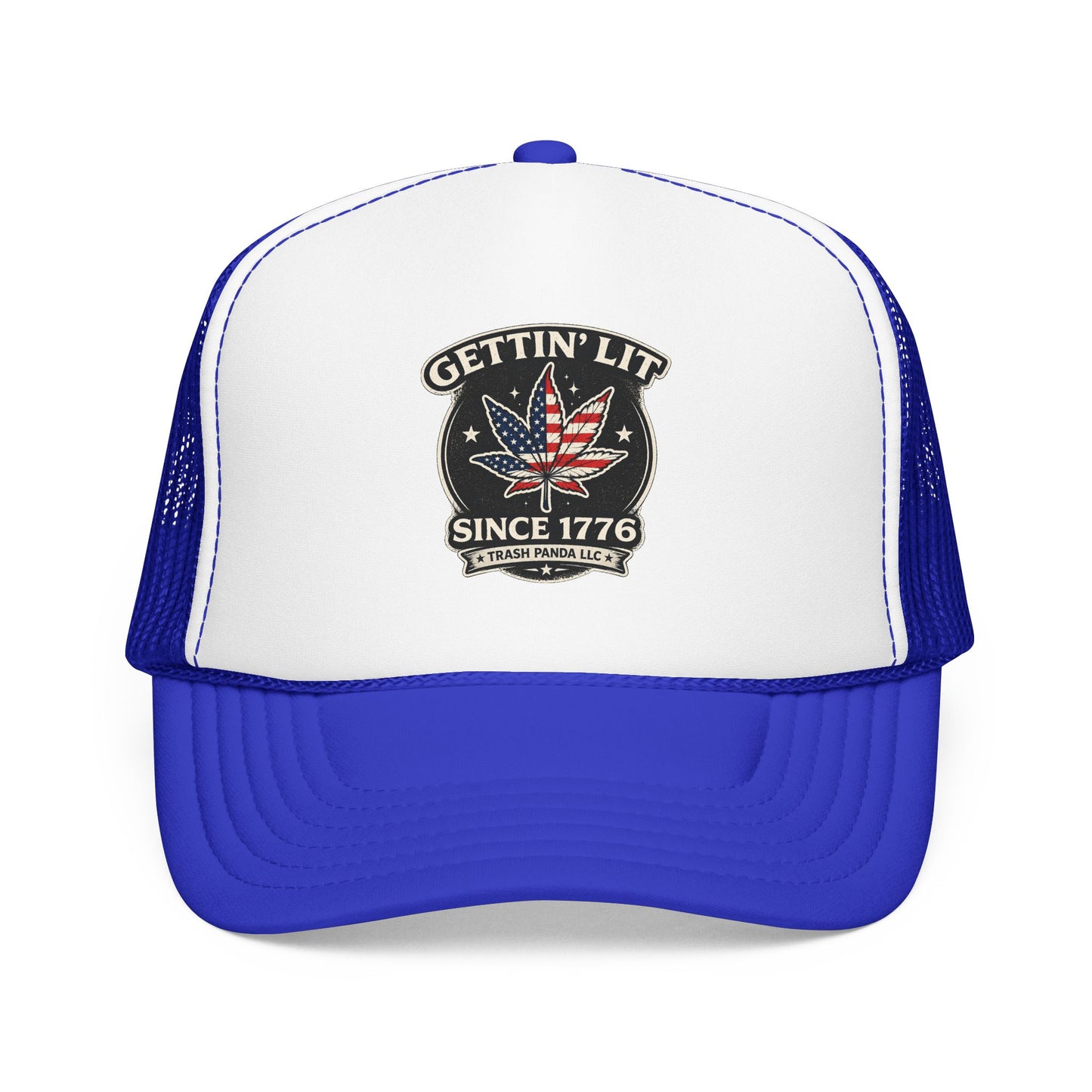 Gettin' Lit Since 1776 Foam Trucker Hat (Printed)