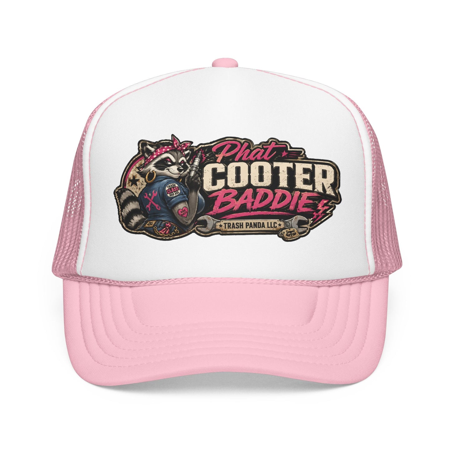 Phat Cooter Baddie Foam Trucker Hat (Printed)