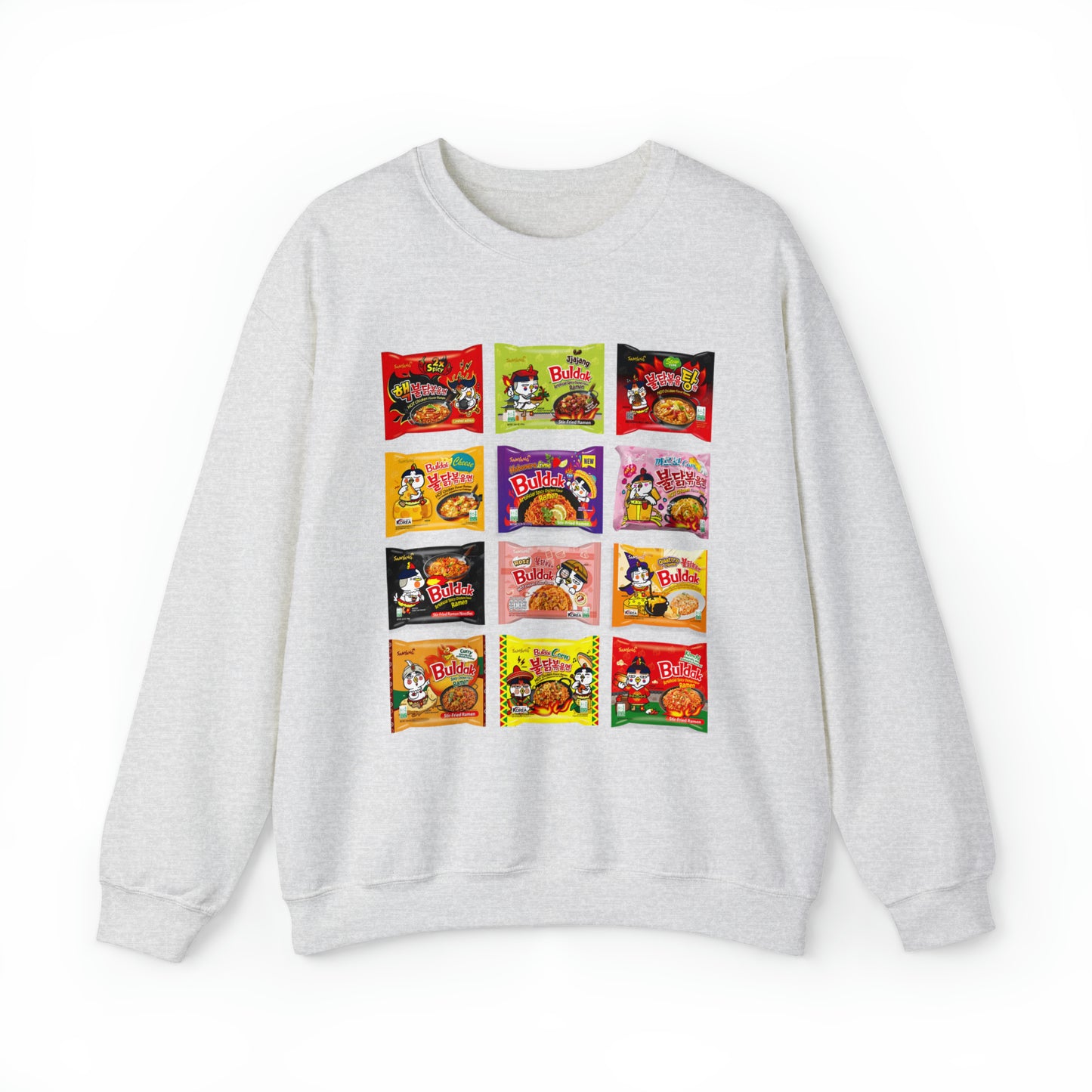 Korean Roman Noodle Sweatshirt Unisex Heavy Blend™ Crewneck Sweatshirt