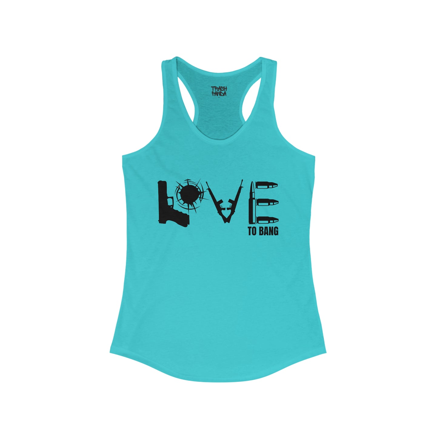 Love To Bang Women's Ideal Racerback Tank