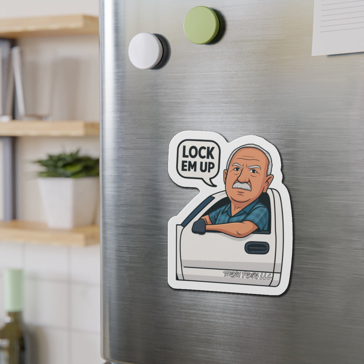 Lock Em Up Die-Cut Magnets