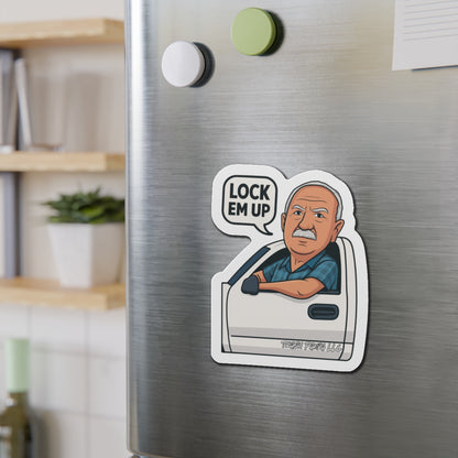 Lock Em Up Die-Cut Magnets