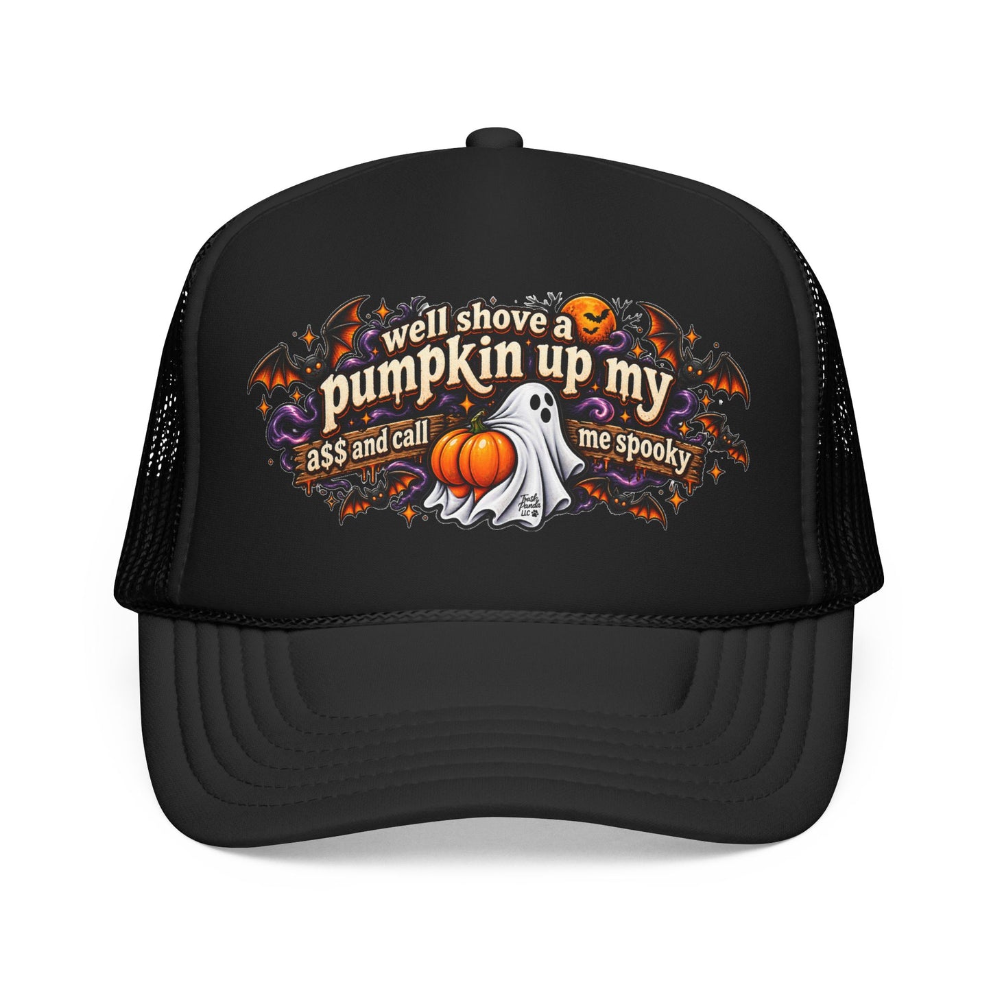 Call Me Spooky Foam Trucker Hat (Printed)