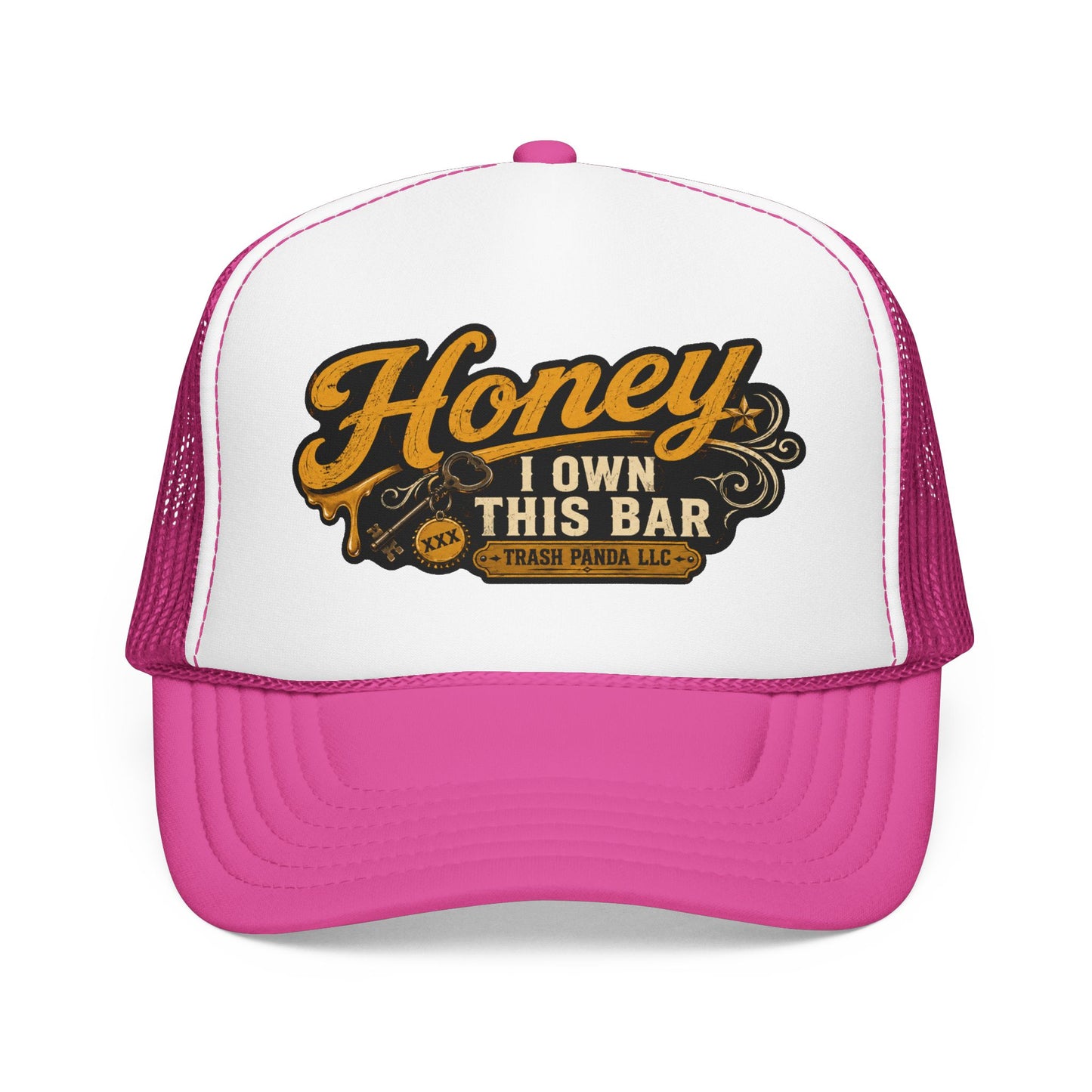 I Own This Bar Foam Trucker Hat (Printed)