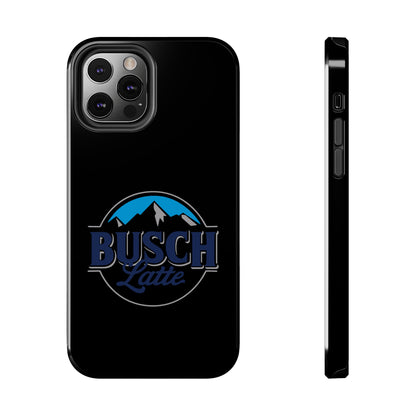 Busch Latte Blk Tough iPhone Cases