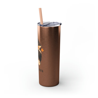 In My Mom Era Fall Skinny Tumbler with Straw, 20oz