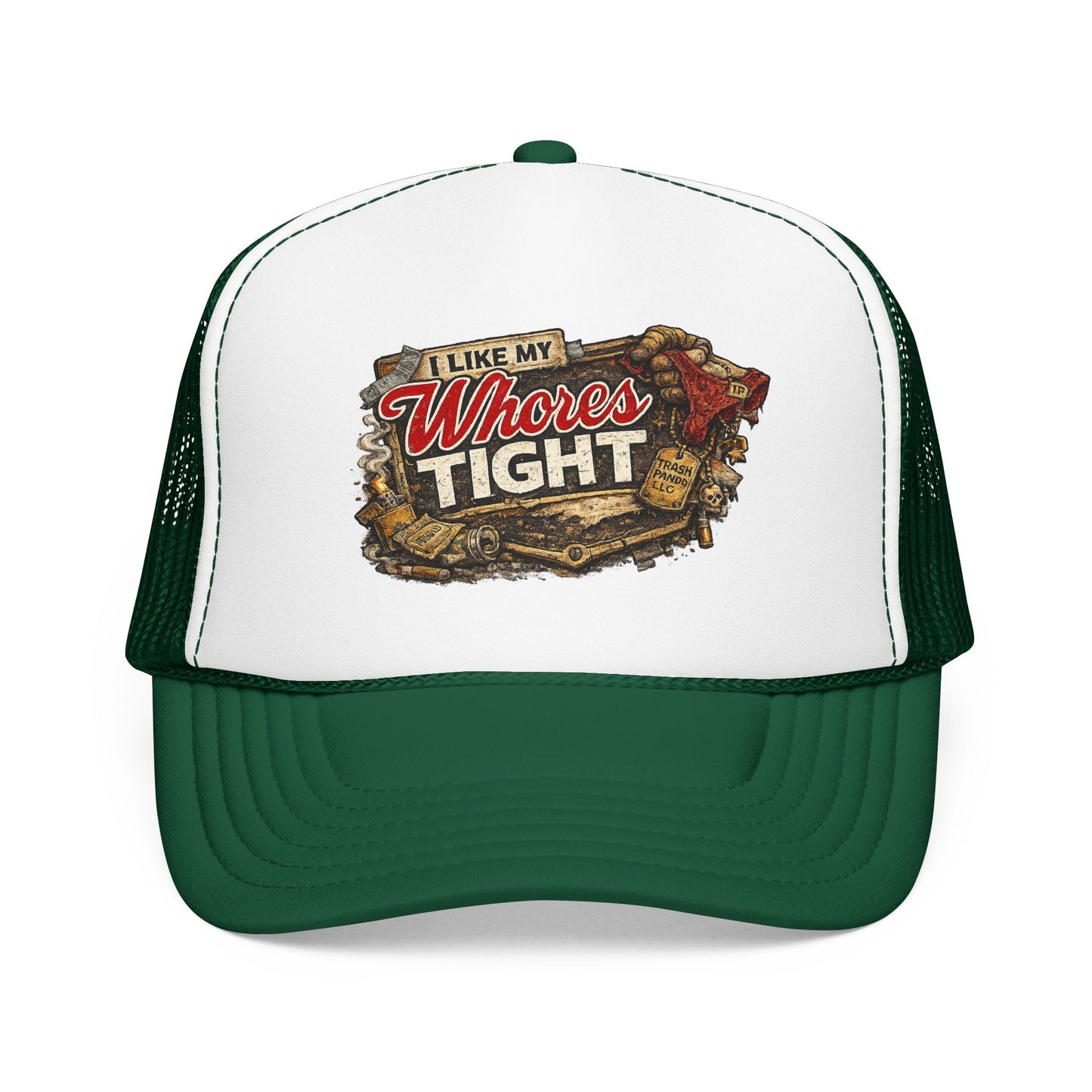 I Like My W Tight Foam Trucker Hat (Printed)
