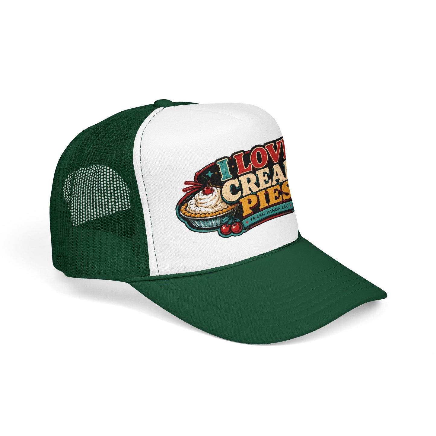 Cream Pies Foam Trucker Hat (Printed)