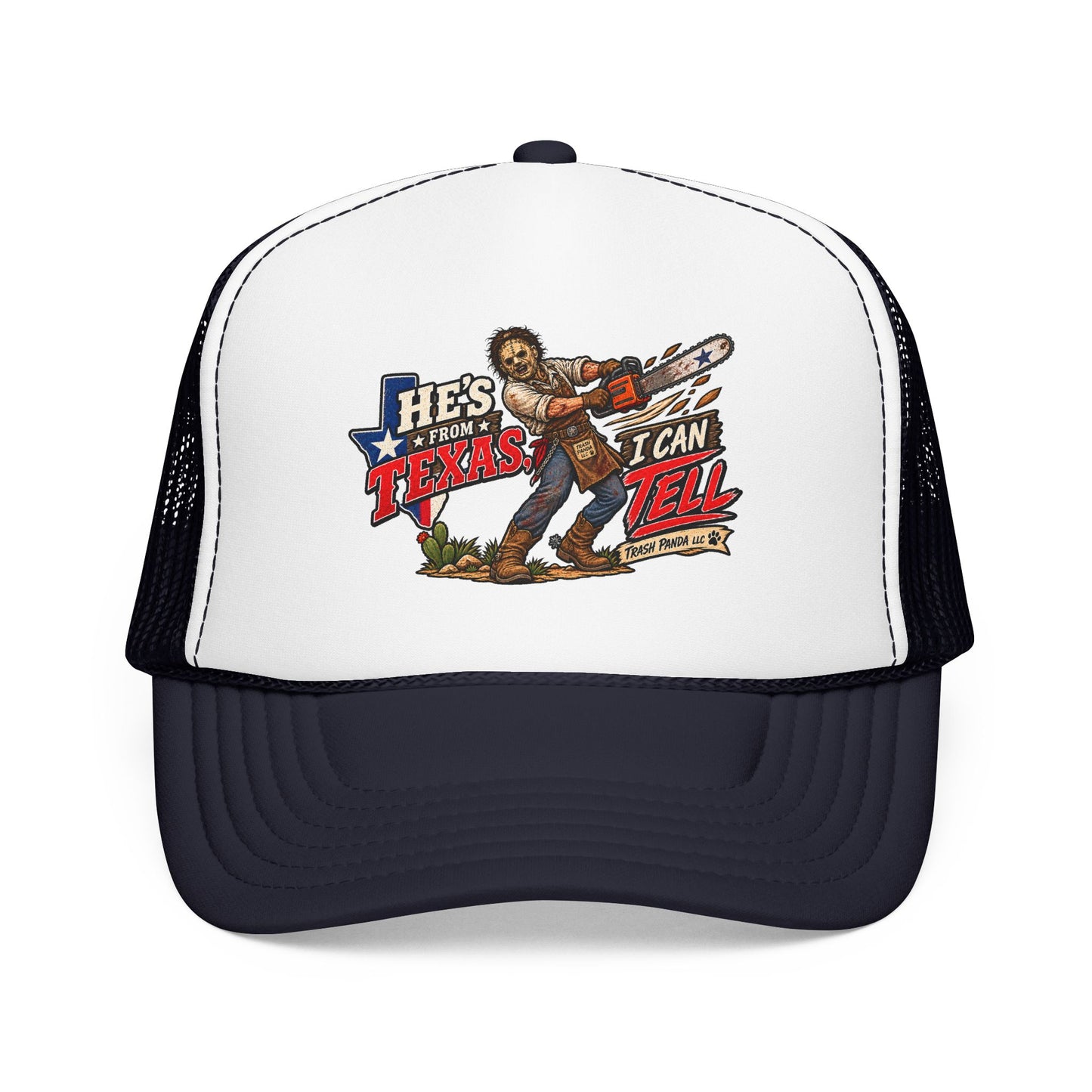 He's From Texas Foam Trucker Hat