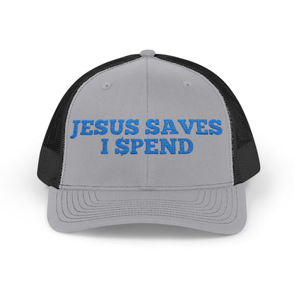 Jesus Saves Richardson 112 Snapback Trucker Cap