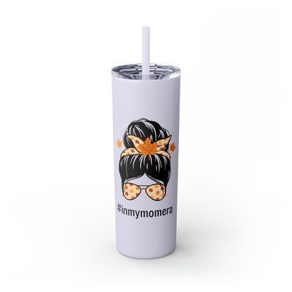 In My Mom Era Fall Skinny Tumbler with Straw, 20oz