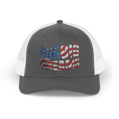 Small D Big Dreams (4th of July) Snapback Trucker Cap