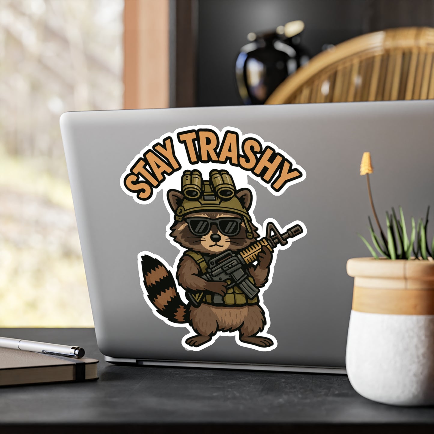 Stay Trashy Vinyl Decal