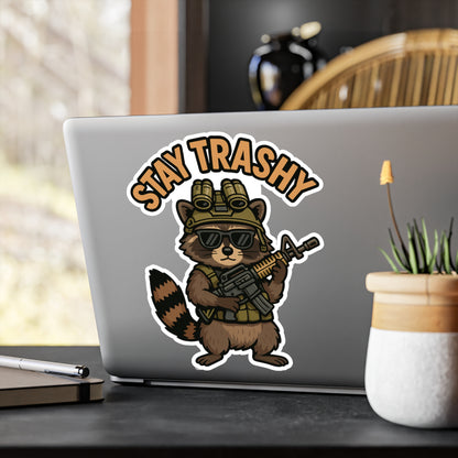 Stay Trashy Vinyl Decal