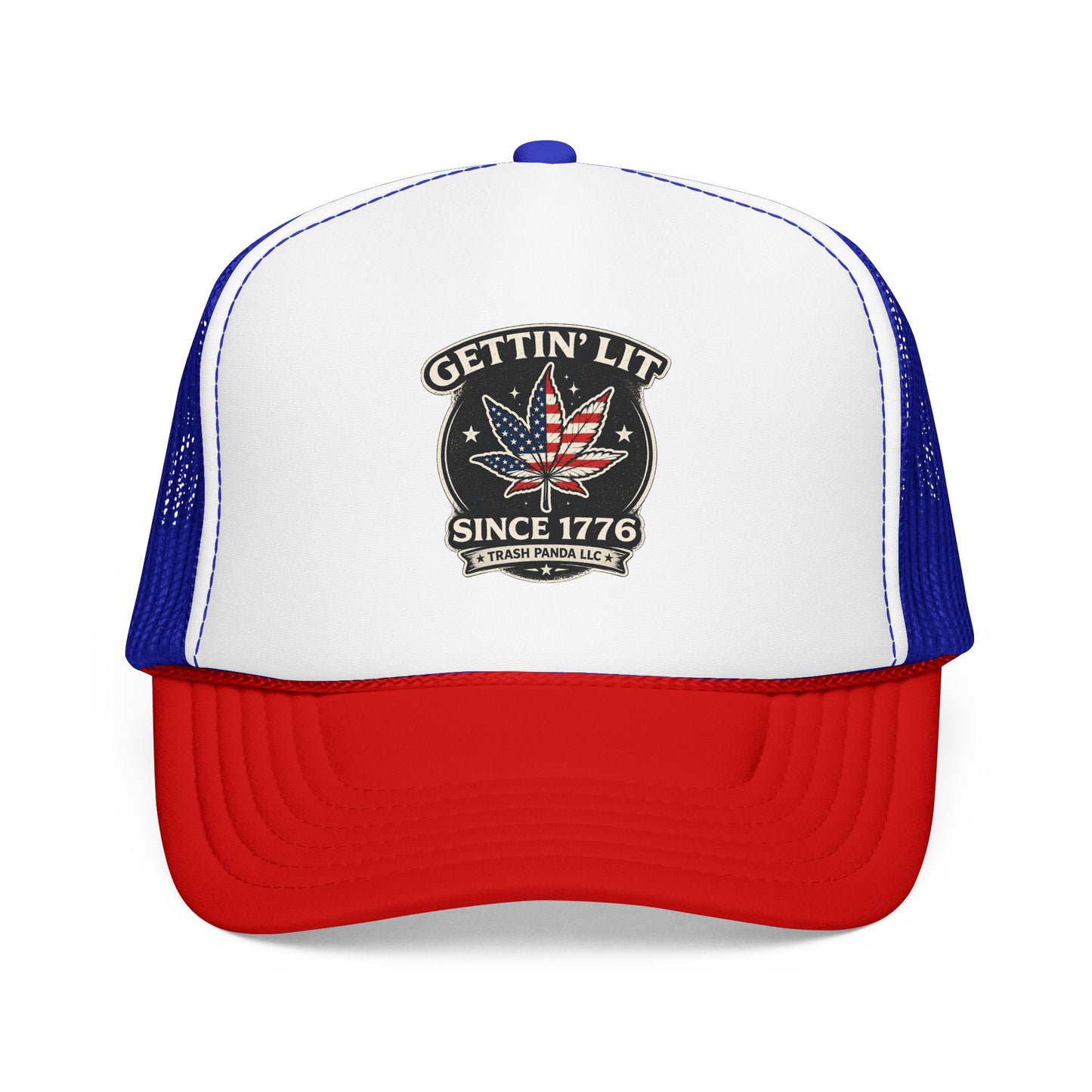 Gettin' Lit Since 1776 Foam Trucker Hat (Printed)