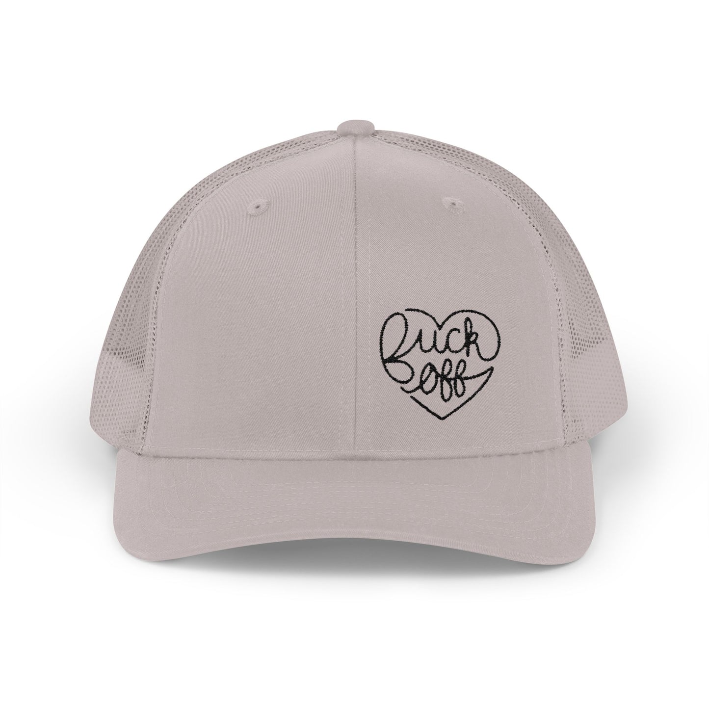F*CK OFF Heart (Ladies) Snapback Trucker Cap